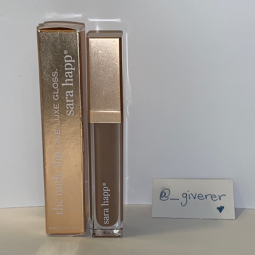 The Nude Slip Sara Happ One Luxe Gloss